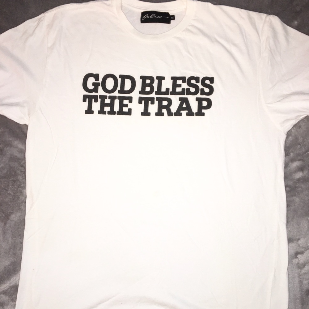 Outlaw White T size XL